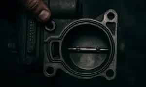 Brudna przepustnica w dłoni mechanika. Jak wyczyścić przepustnicę bez rozregulowania adaptacji?