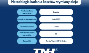 Ile kosztuje wymiana oleju i filtrów robocizna w różnych serwisach?