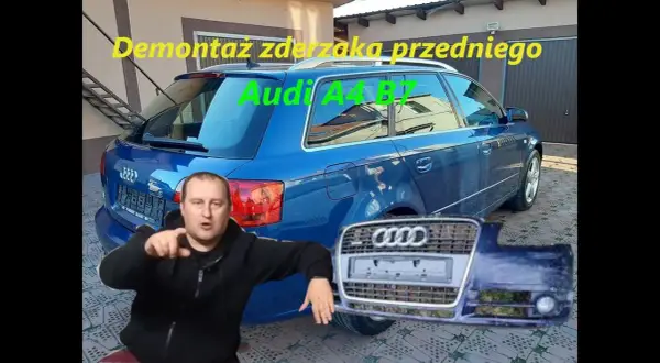 Jak zdjąć zderzak Audi A4 B7 bez uszkodzeń i frustracji