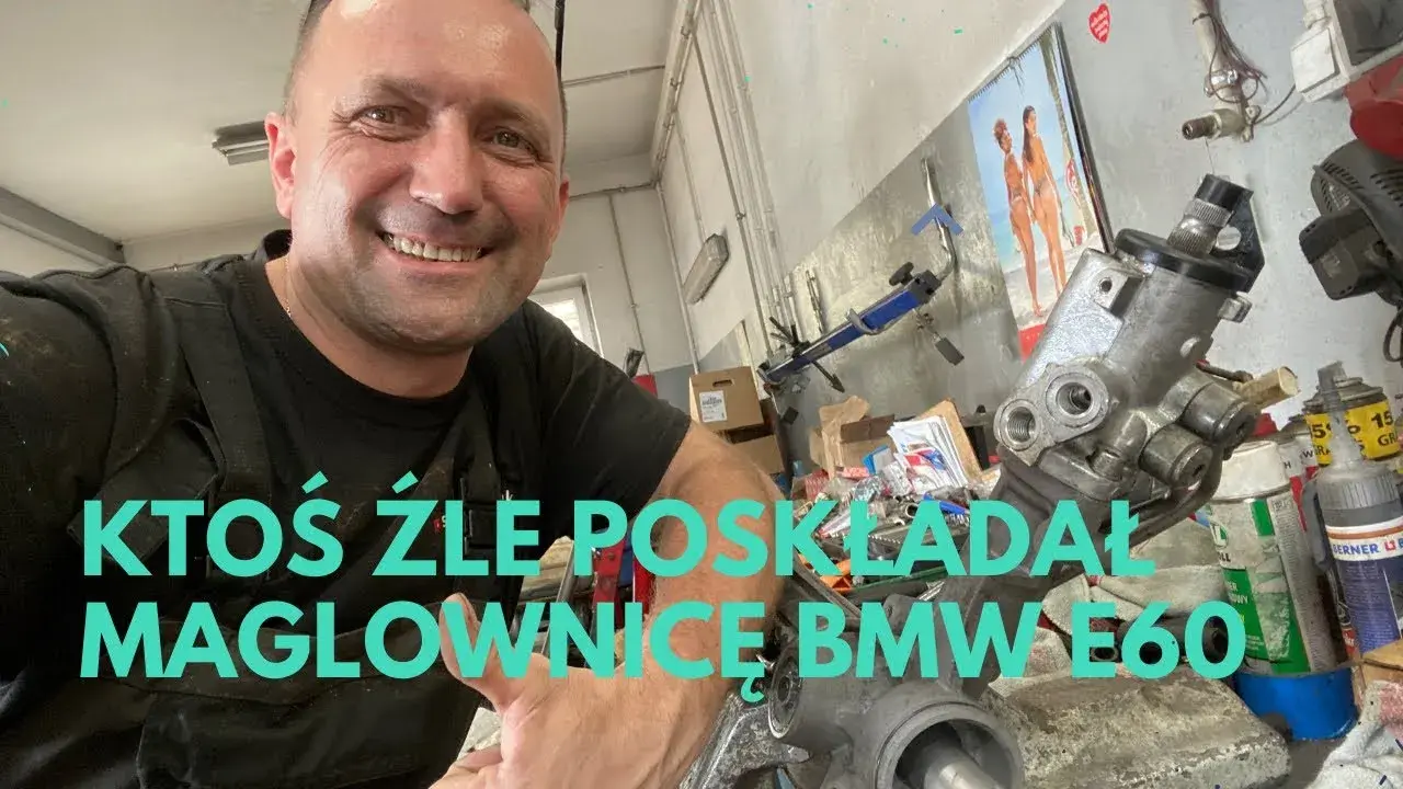 Objawy uszkodzonej maglownicy w BMW E60 – jak je rozpoznać?