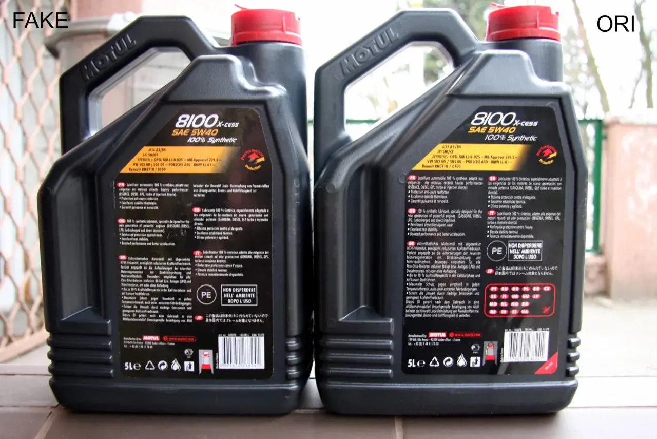 Jak rozpoznać podróbki oleju Motul i uniknąć fałszywych produktów