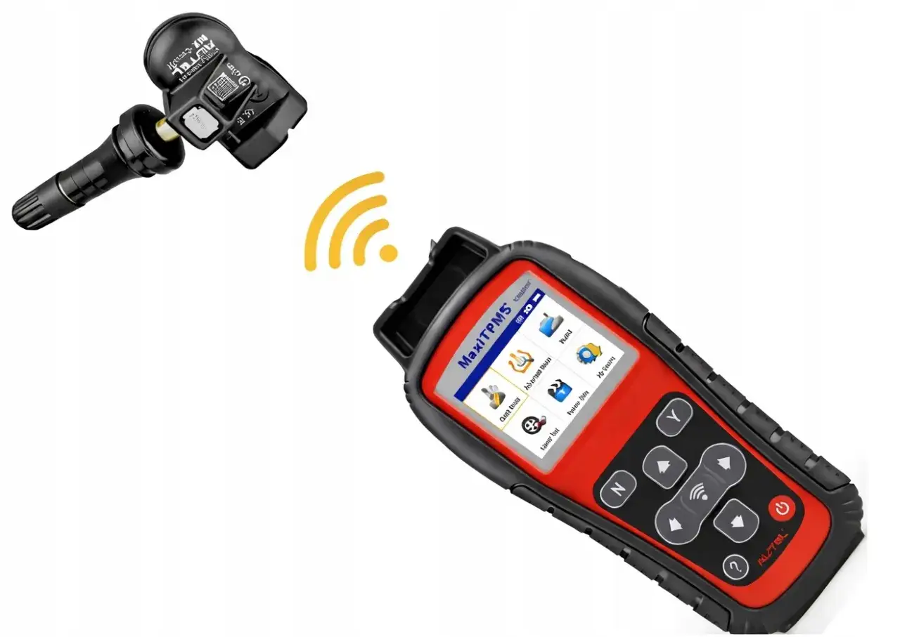 Czujnik TPMS i tester MaxiTPMS. Obalamy mit o obowiązku montażu czujników ciśnienia opon tylko w ASO.