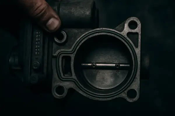 Brudna przepustnica w dłoni mechanika. Jak wyczyścić przepustnicę bez rozregulowania adaptacji?